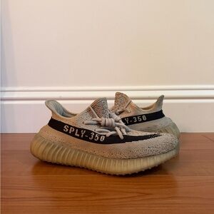 Yeezy SPLY-350 Sneakers, tan and black